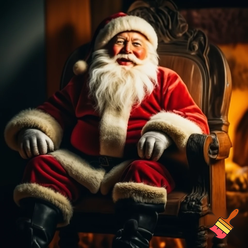 Santa Claus chair💫🌠⭐️🌟 Santa Claus