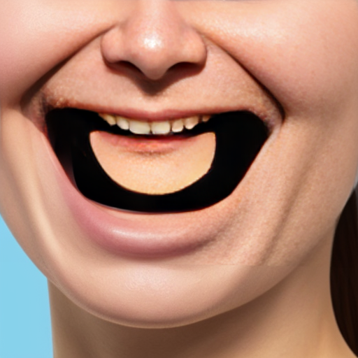 a super realistic laughing face emojji