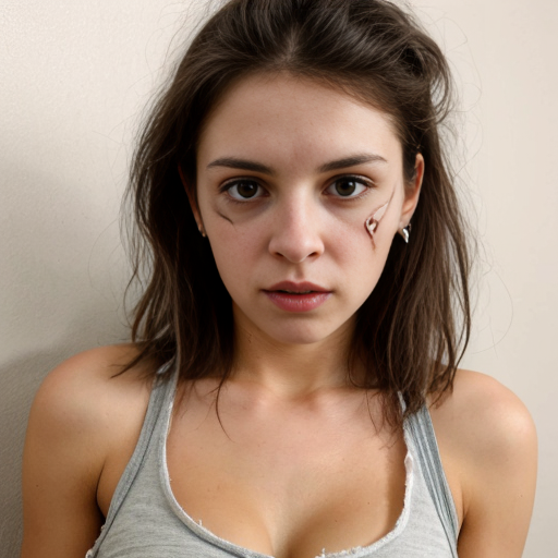 Cutest and rough looking woman