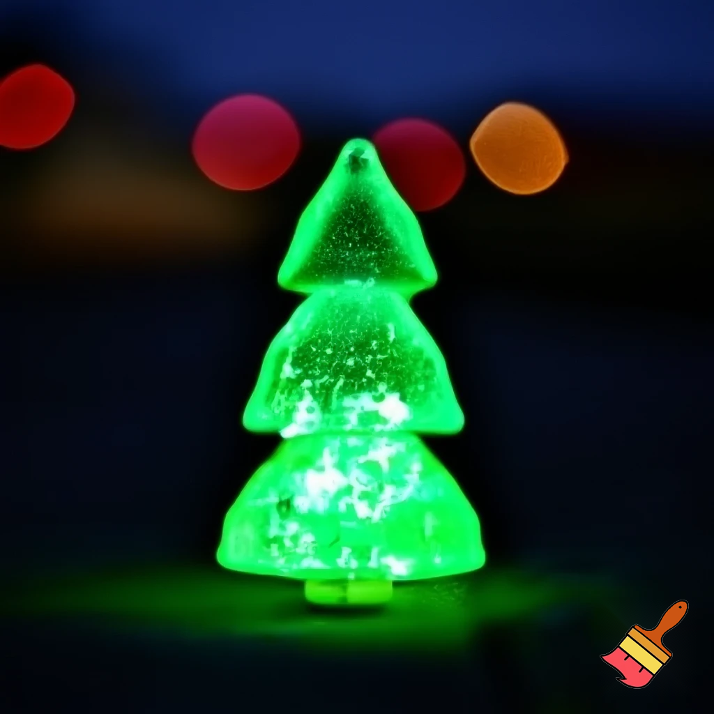 Christmas glow stick glow-in-the-dark Christmas