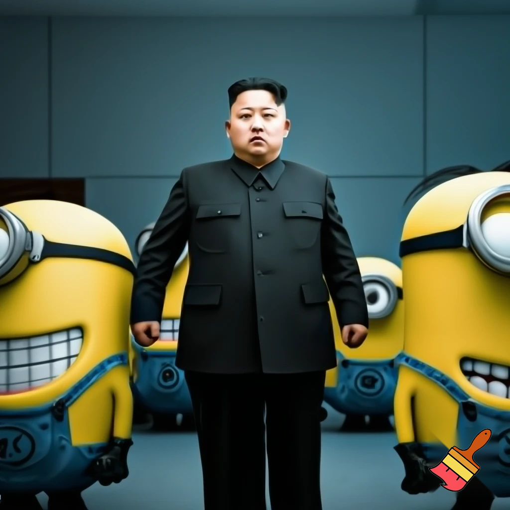 make kim jong un be with minions
