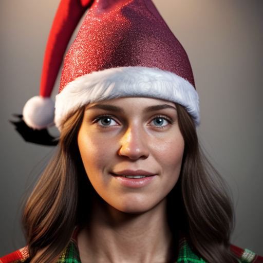 The wizard Christmas hat read