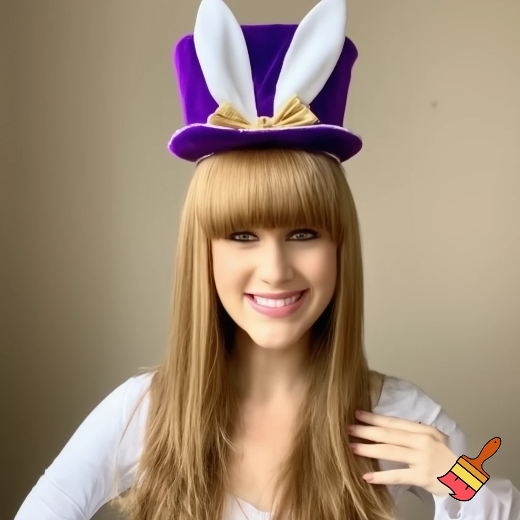 Easter top hat headband Easter bunny headband, purple and white with gold Easter top hat headband and fabric velvet and fabric velvet top head headband top hat headband