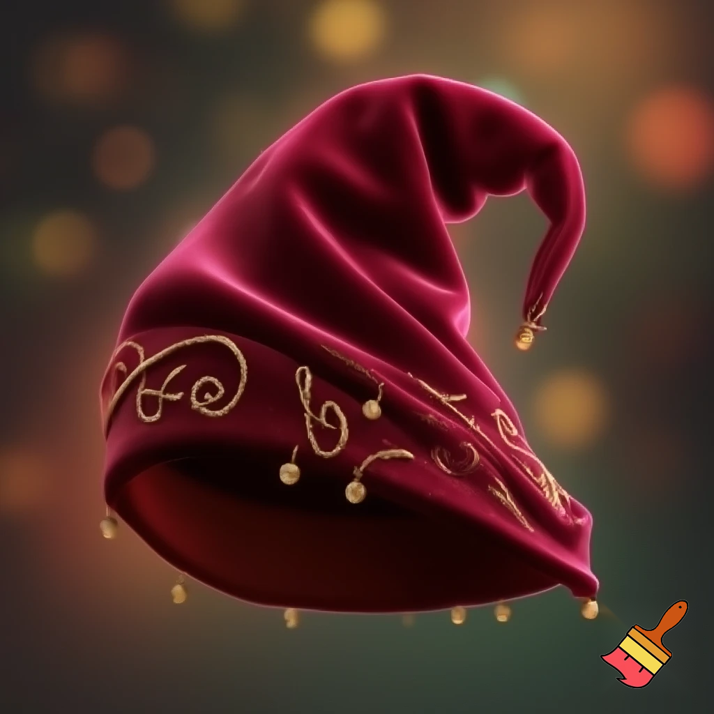Elf hat Christmas elf hat velvet