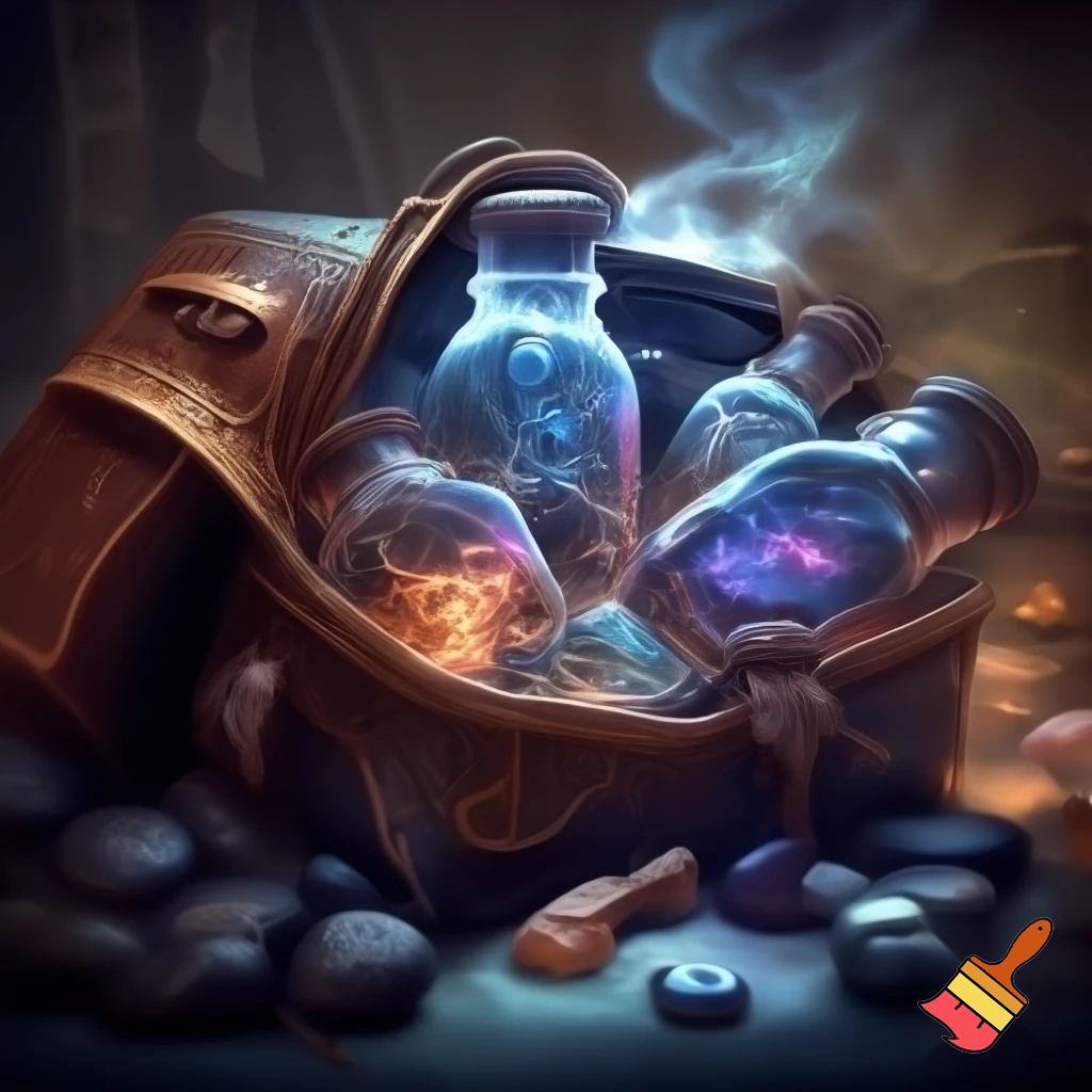 Magic stuff in my bag, magic stuff