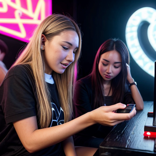 Goretzka play game on apple phone and Vanessa play game on apple phone at the club
