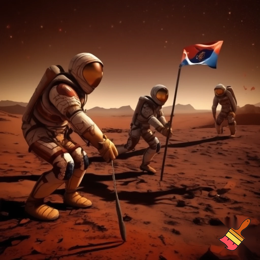 Erdmännchen am Mars