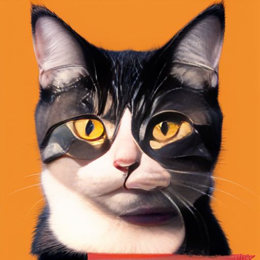 Кот 2D картинка