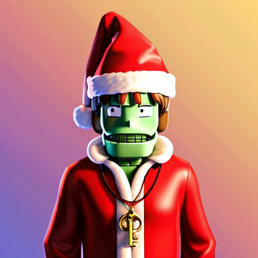 Santa Claus wizard hat📿 bender Bendy wire