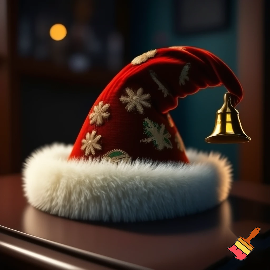 Christmas wizard hat