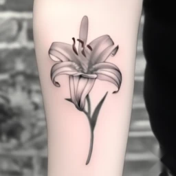 may birth flower tattoo
