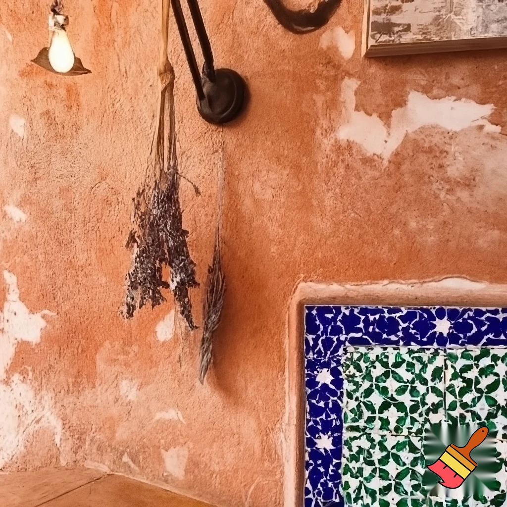 can you generate the wall of a spanish cafe