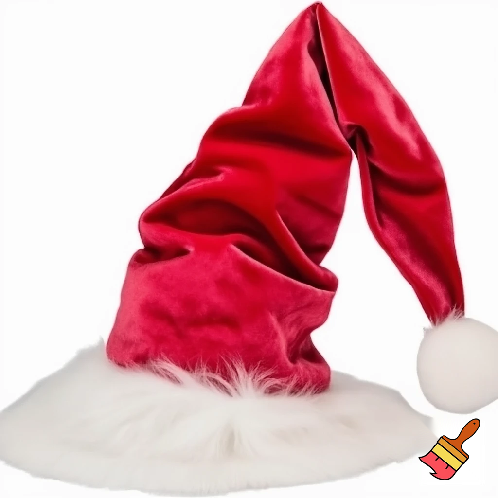 Christmas wizard hat Santa Claus hat velvet