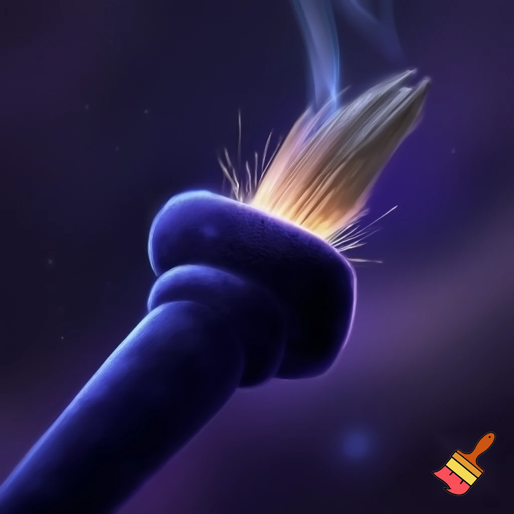 Magical broomstick velvet