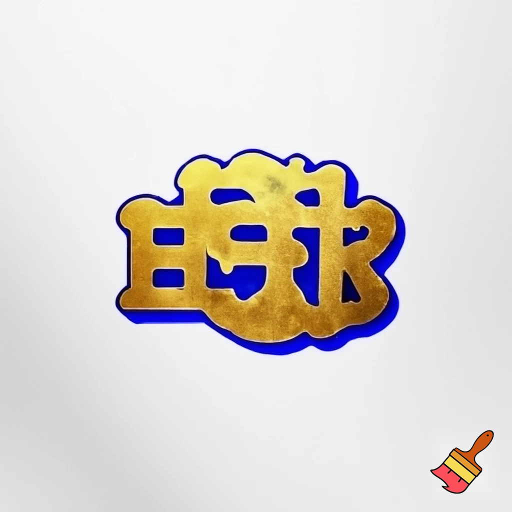 blue and gold yearbook cover on white background