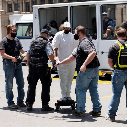 a famousnpeople doin a job