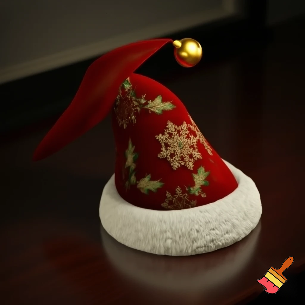 Christmas wizard hat