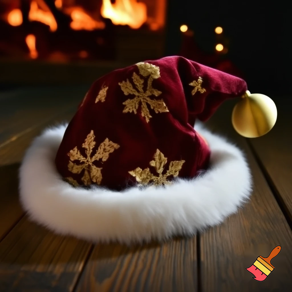 Christmas wizard hat