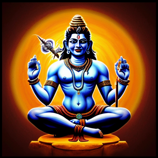 Lord Shiva mahadev artwork