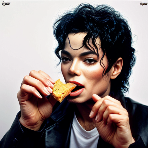 Michael Jackson eating golgape