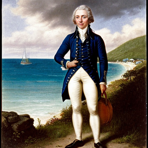 Philip Freneau living on the island of Bermuda in 1778.