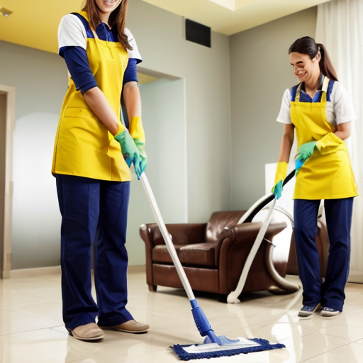 make Facebook wallpaper,   name West Mohora Cleaning & Hospitality services , add Arabic name also, add cleaning tools and cleaning lady's 