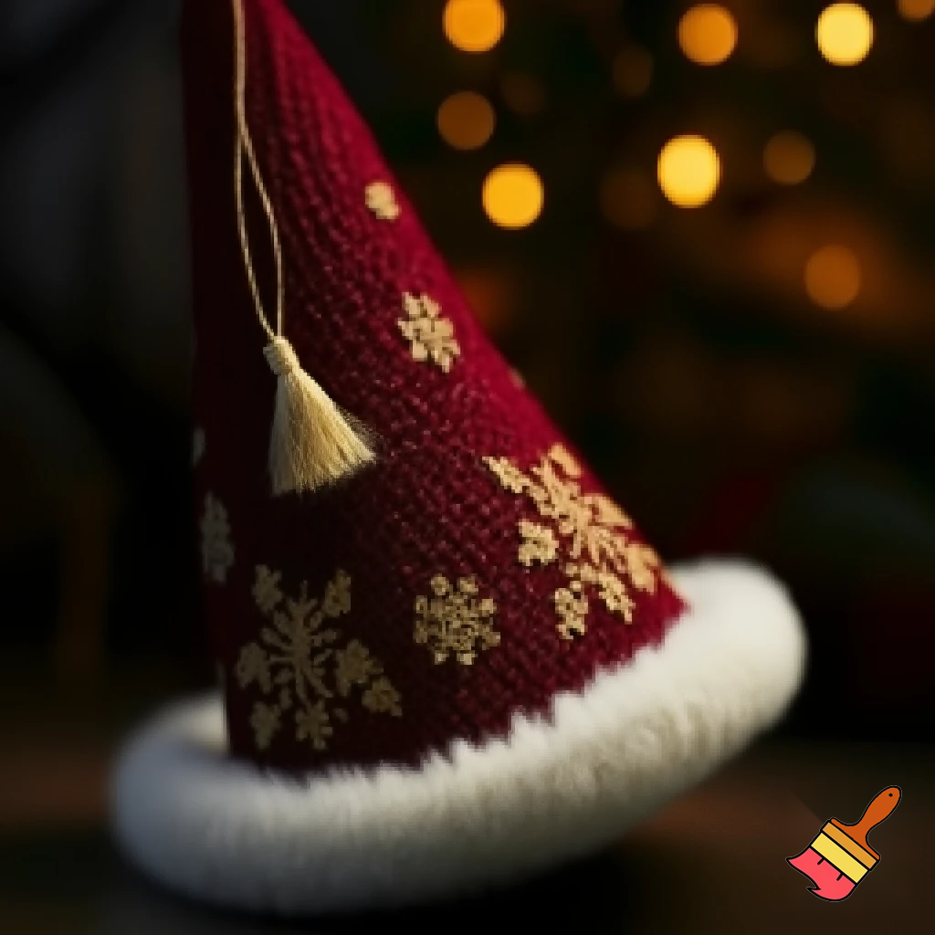 Christmas wizard hat