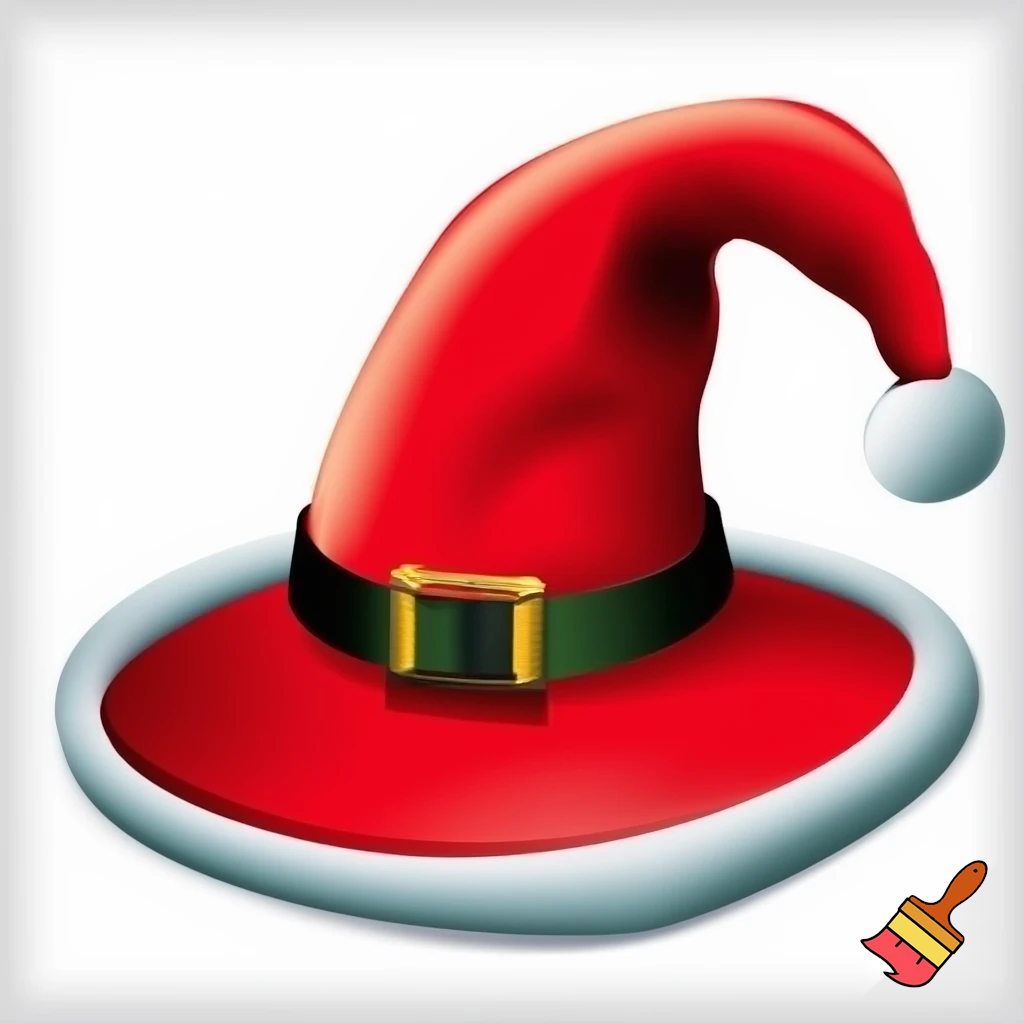 A wizard hat Christmas hat Santa Claus hat a hat