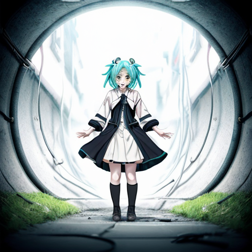 Miku in the sewers sick dizzy