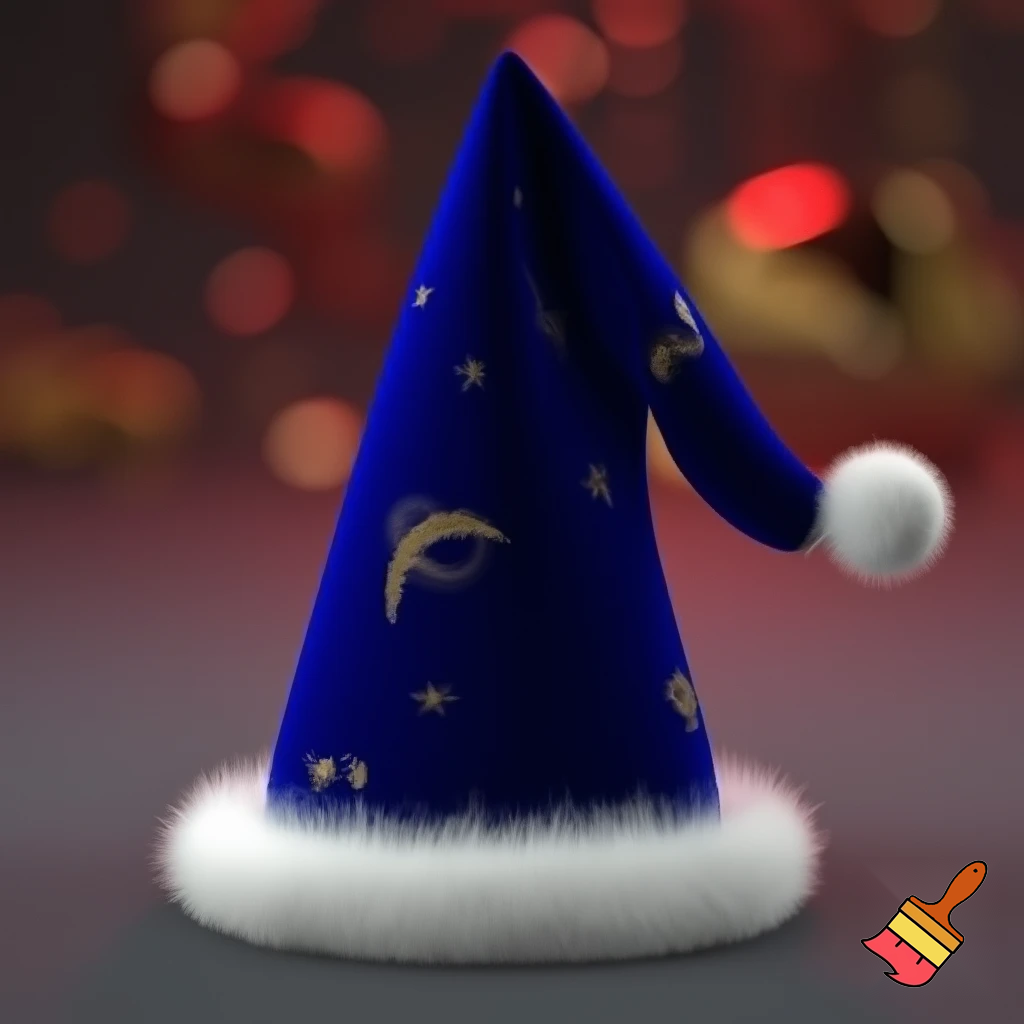 Wizard hat Christmas hat
