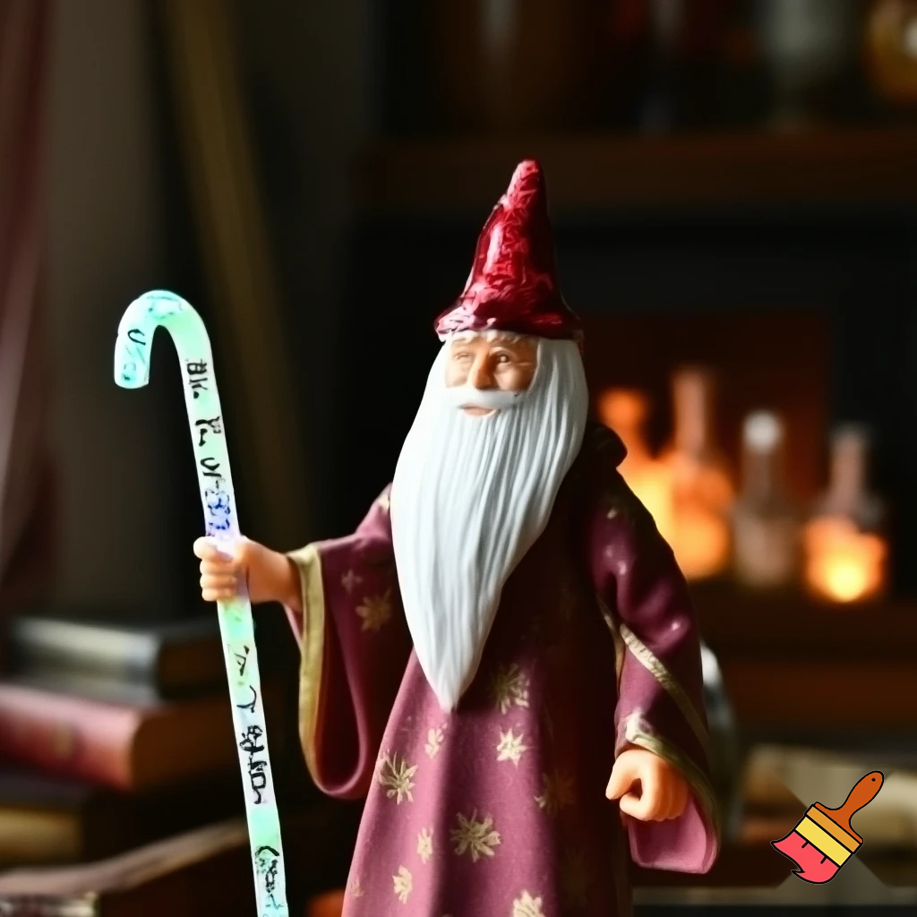 Santa Claus toy special one a wizard