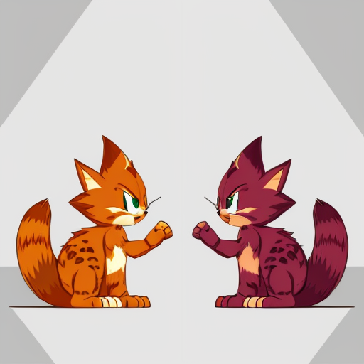 red sonic red tails monsterhunter red felyne cat and red klonoa