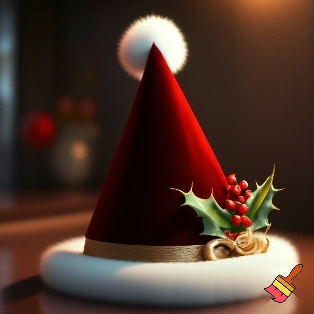 Christmas wizard hat