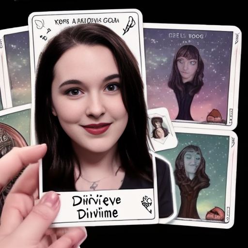 Generate an image for my youtube channel 2k subscribers and also write my channel name in the photo my channel name is divinetarot369 