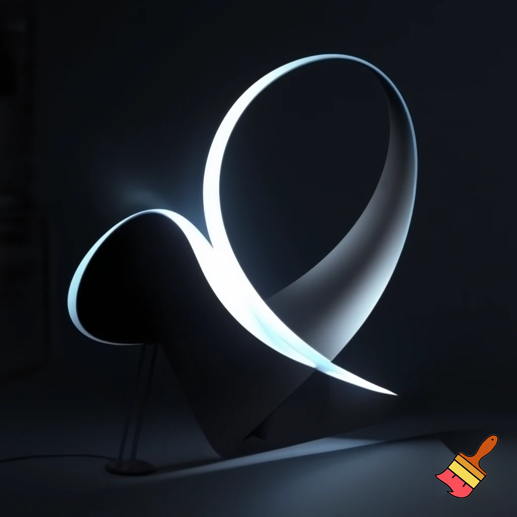 ابتكر لي صورة لوحدة اضائه على شكل الرموز الرياضيه مثل sin cos tan & bay infenity  