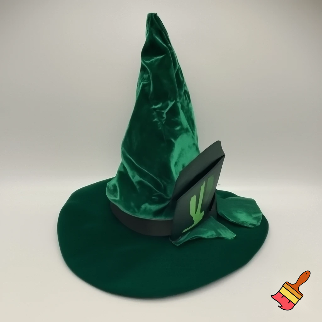 Christmas wizard hat read velvet