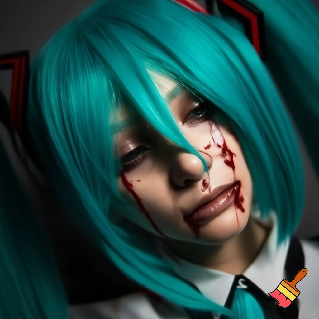hatsune miku bloody