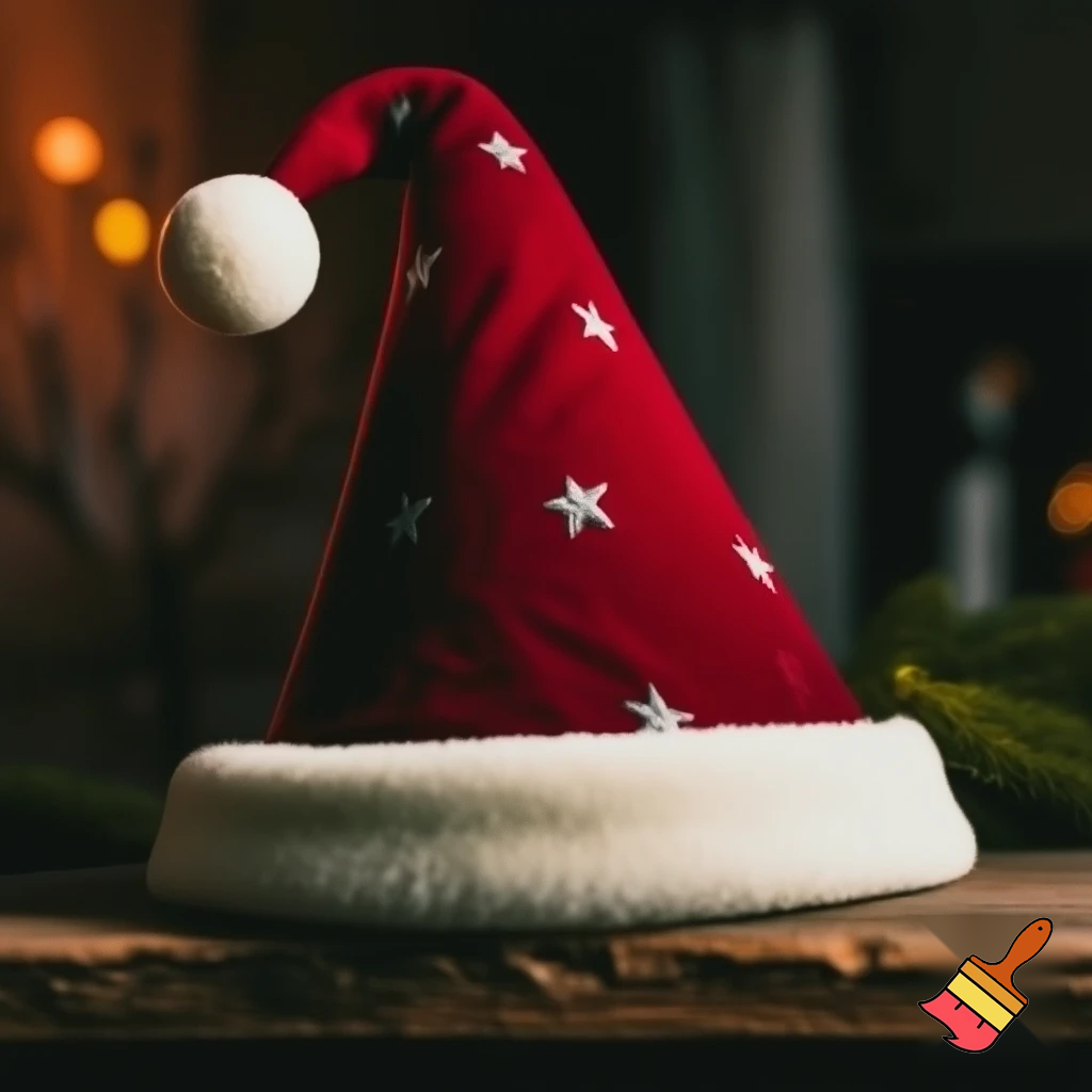 A wizard Christmas hat