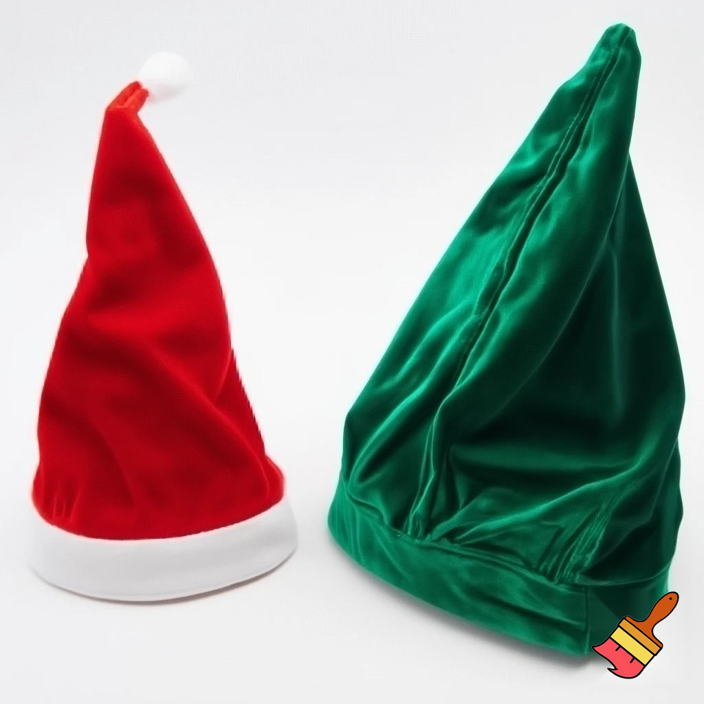 Christmas wizard hat Santa Claus hat velvet