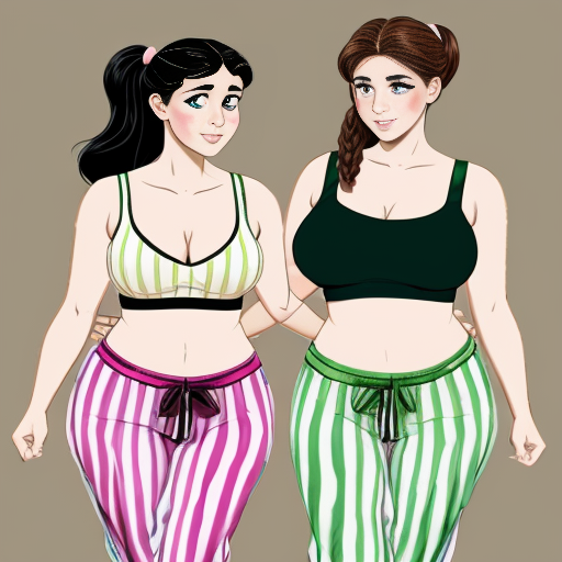 90's disney's 2d aladdin style comic black background and panels of 
Panel 1 a curvy figure two headed woman with brown hair and black striped haired ponytail and with green skin barefoot with green and white striped harem pants and pink and white striped bra marching towards viewer. 
Panel 2 then the curvy figure two headed woman with brown hair  black striped haired ponytail and with green skin barefoot with green and white striped harem pants and pink and white striped bra both looked at each other while marching towards.
Panel 3 then curvy figure two headed woman with brown black striped haired ponytail and with green skin barefoot with green and white striped harem pants and pink and white striped bra looked at viewer. 
Panel 4 then the curvy figure two headed woman with  brown hair and l black striped haired ponytail and with green skin barefoot with green and white striped harem pants and pink and white striped bra kissed the viewer while marching. 
Panel 5 then the curvy figure two headed woman with brown hair black striped haired ponytail and with green skin barefoot with green and white striped harem pants and pink and white striped bra turns around and turns around and revealing to the viewer a yellow triangle shaped stitch patch was on the middle of her butt of her green and white striped harem pants. 
Panel 6 then curvy figure two headed woman with brown hair and black striped haired ponytail and with green skin barefoot with green and white striped harem pants and pink and white striped bra shakes her butt with the yellow triangle shaped Stitch patch on her big butt.