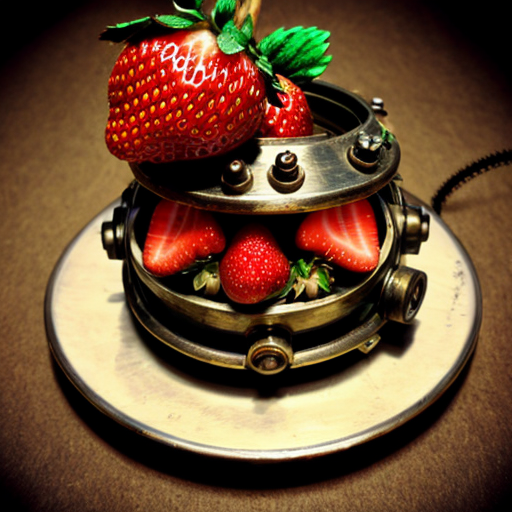 Steampunk strawberry 