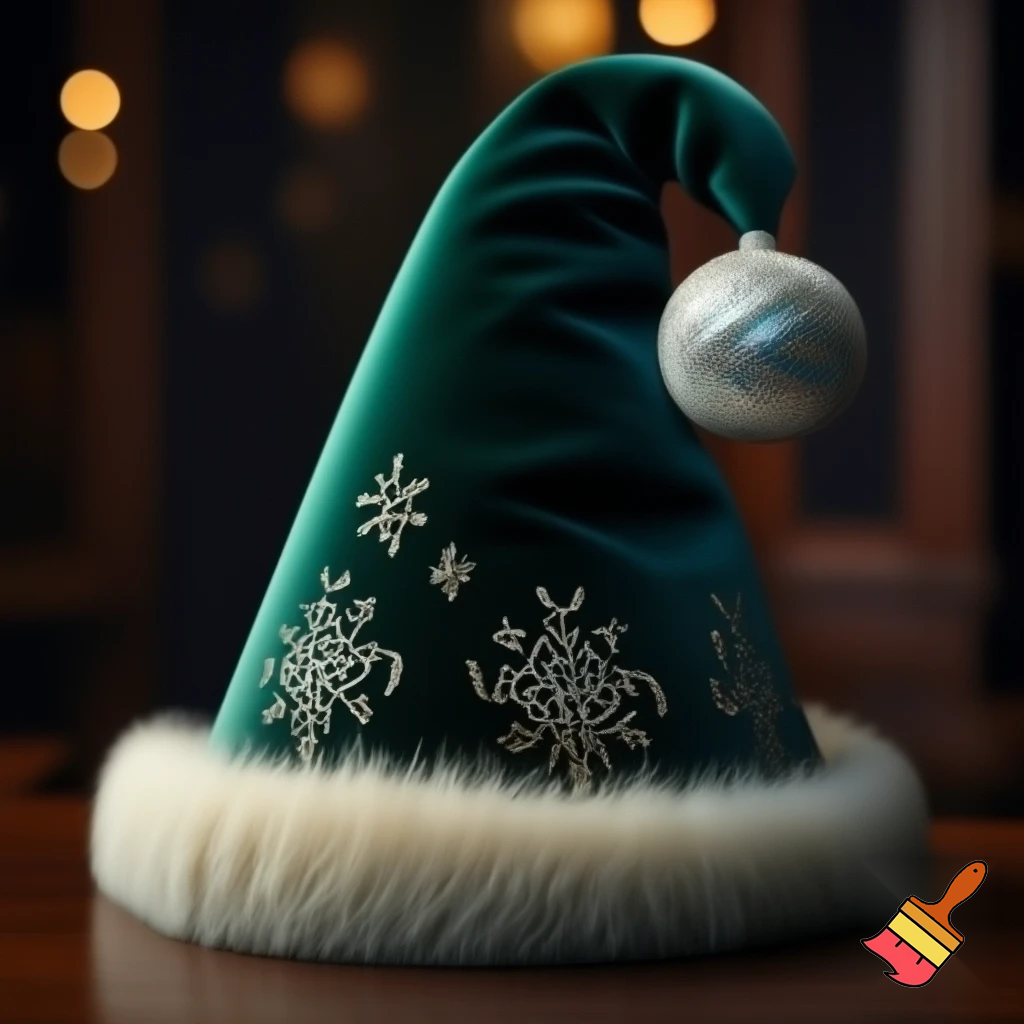Christmas wizard hat