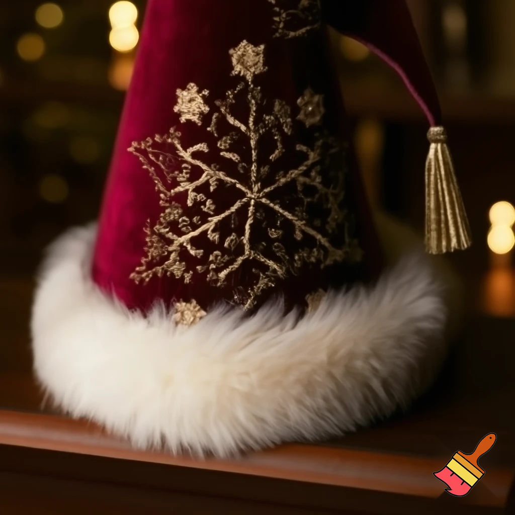 Christmas wizard hat