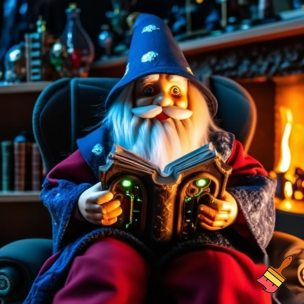 Santa Claus toy special one a wizard read