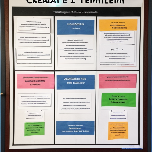 create school based OT team poster
