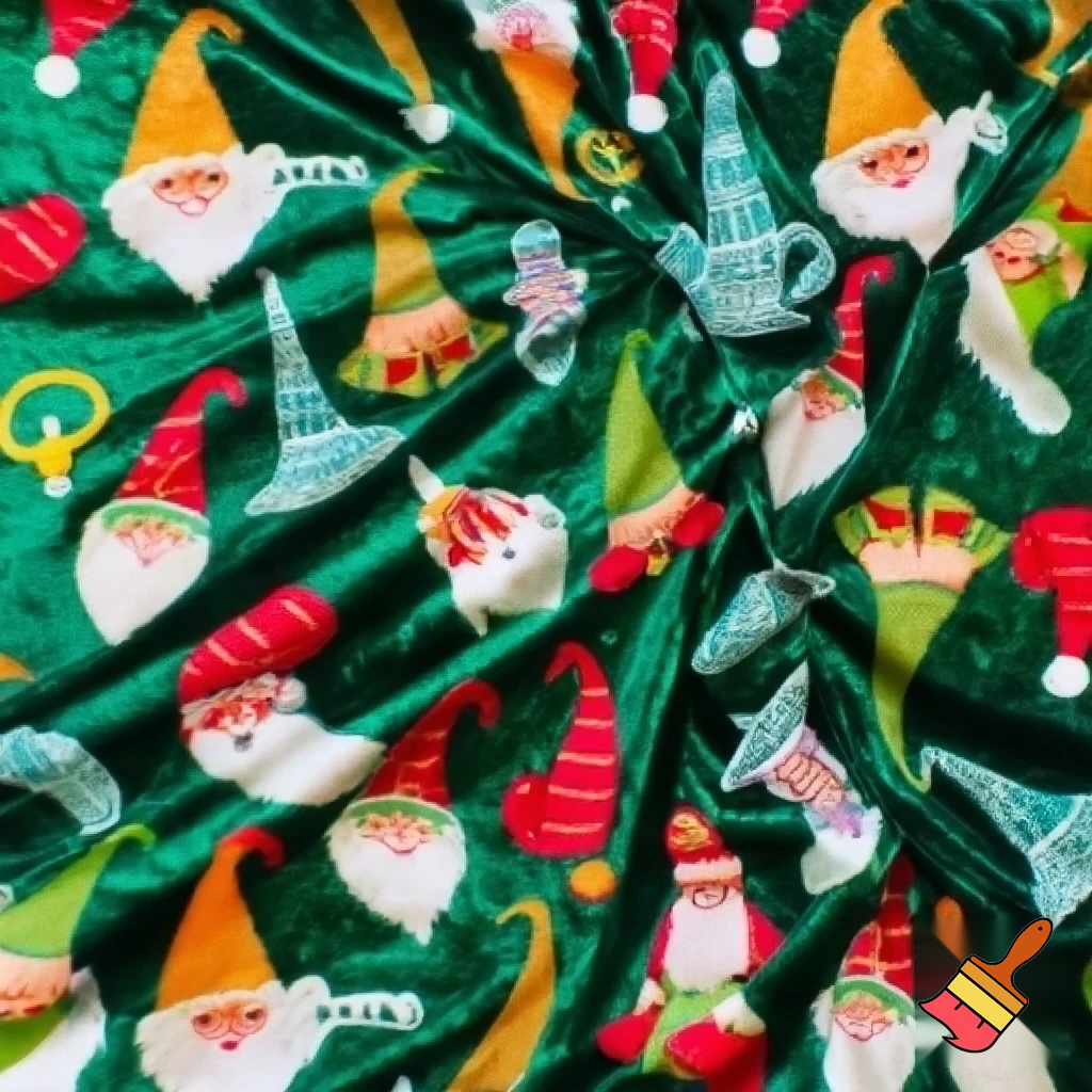 Wizard Christmas hat, wizard Christmas hat, Santa Claus hat velvet fabric