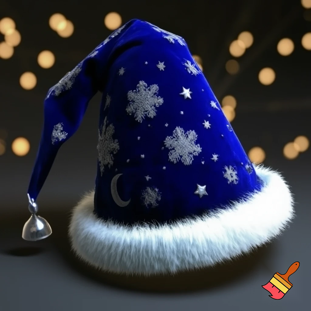 A wizard Christmas hat