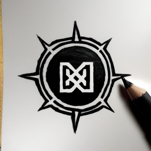 Can u draw me a band logo SHUWUVI in a metal gothic font  I want little hearts and crosses incorporated in it and I want I with some spikes and kind of cyber sigilistic esc