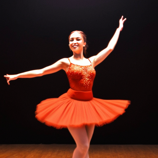 a beautiful woman dancing ，full view，512×512