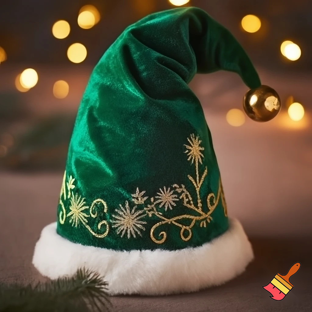 Elf hat Christmas elf hat velvet